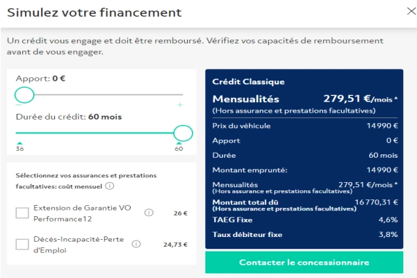 crédit auto heycar